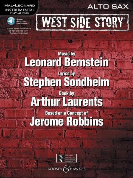 Produktbild: West Side Story for Alto Sax Instrumental Play-Along Book/Online Audio