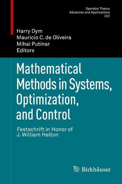 Produktbild: Mathematical Methods in Systems, Optimization, and Control