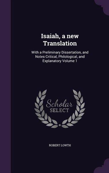 Produktbild: Isaiah, a new Translation