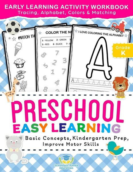 Produktbild: Preschool Easy Learning Activity Workbook