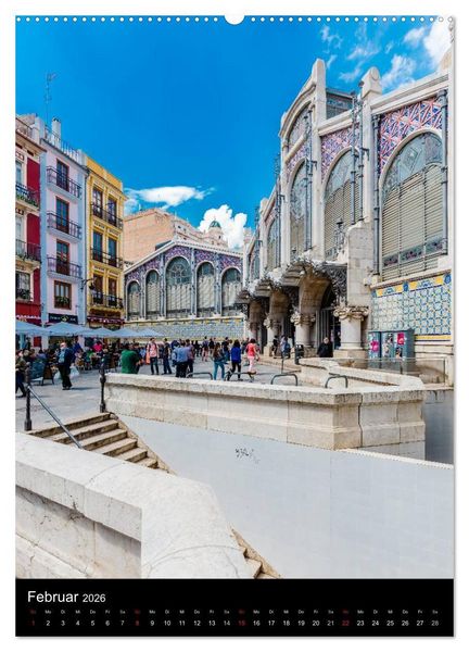 Produktbild: Valencia entdecken (Wandkalender 2026 DIN A2 hoch), CALVENDO Monatskalender