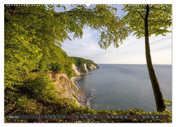 Produktbild: R&uuml;gen - Inseltraumblicke (hochwertiger Premium Wandkalender 2026 DIN A2 quer), Kunstdruck in Hochglanz