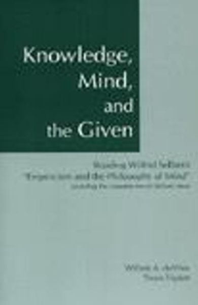 Produktbild: DeVries, W: Knowledge, Mind, and the Given