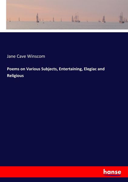 Produktbild: Poems on Various Subjects, Entertaining, Elegiac and Religious