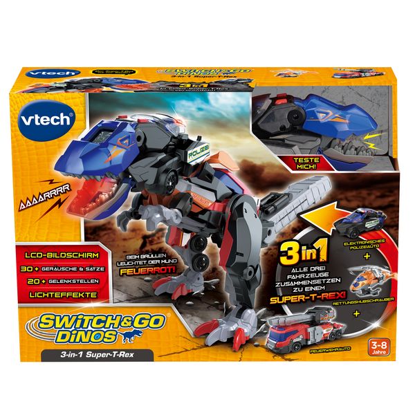 Produktbild: Switch & Go Dinos - 3-in-1 Super-T-Rex
