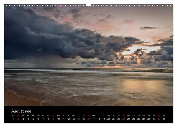 Produktbild: Sylt-Abende - Fotografien von Beate Zoellner (hochwertiger Premium Wandkalender 2026 DIN A2 quer), Kunstdruck in Hochglanz