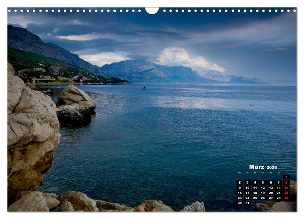 Produktbild: Kroatien - Split und die dalmatinische K&uuml;ste (Wandkalender 2026 DIN A3 quer), CALVENDO Monatskalender