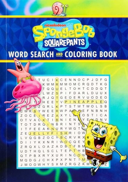 Produktbild: Spongebob Squarepants Word Search and Coloring Book