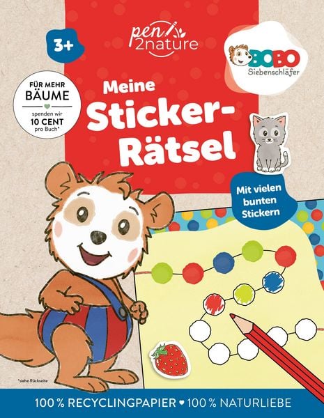 Produktbild: Bobo Siebenschl&auml;fer - Meine Sticker-R&auml;tsel