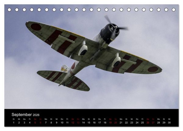 Produktbild: ProWing Nord Impressionen der Flugshow (Tischkalender 2026 DIN A5 quer), CALVENDO Monatskalender