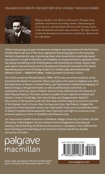 Produktbild: Michał Kalecki: An Intellectual Biography