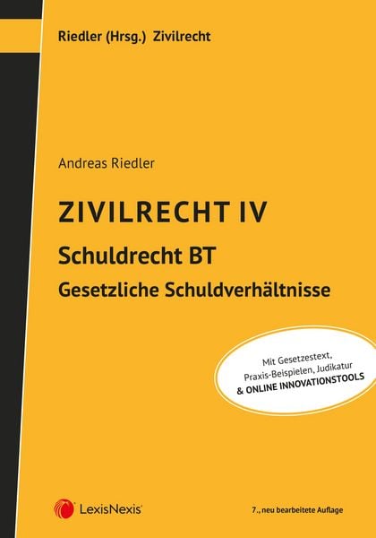Produktbild: Zivilrecht IV - Schuldrecht Besonderer Teil - Gesetzliche Schuldverh&auml;ltnisse