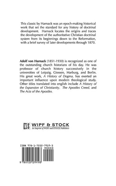 Produktbild: History of Dogma, Volume 7