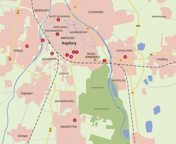 Produktbild: Zu Fu&szlig; durch Augsburg