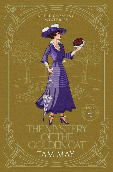 Produktbild: The Mystery of the Golden Cat (Adele Gossling Mysteries