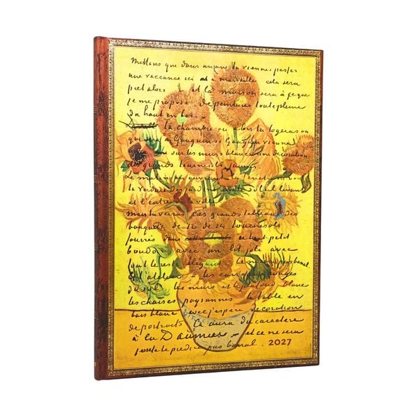 Produktbild: 12-Monatskalender 2027 Van Gogh, Sonnenblumen Grande Vertikal