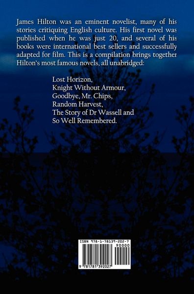 Produktbild: Famous Novels -(Unabridged) Lost Horizon, Knight Without Armour, Goodbye, Mr. Chips, Random Harvest, the Story of Dr Wassell, & So Well Remembered