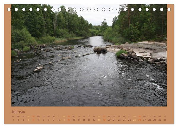 Produktbild: S&uuml;dschweden (Tischkalender 2026 DIN A5 quer), CALVENDO Monatskalender