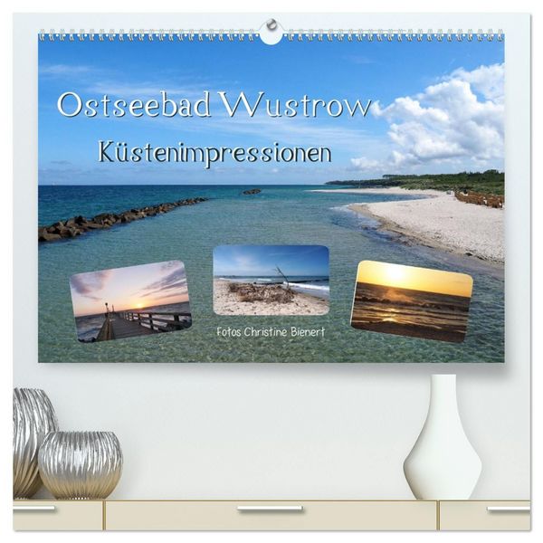 Produktbild: Ostseebad Wustrow K&uuml;stenimpressionen (hochwertiger Premium Wandkalender 2027 DIN A2 quer), Kunstdruck in Hochglanz