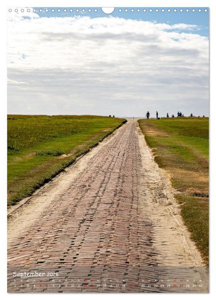 Produktbild: Nordfriesland, Zwischen St. Peter Ording und Sylt (Wandkalender 2026 DIN A3 hoch), CALVENDO Monatskalender