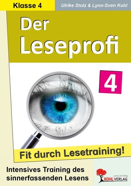 Produktbild: Der Leseprofi - Fit durch Lesetraining / Klasse 4