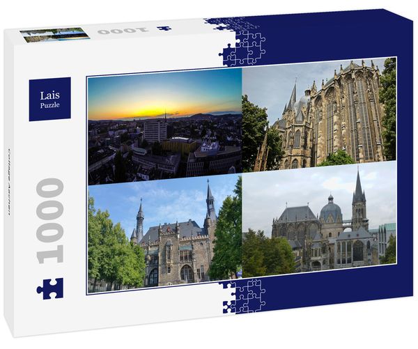 Produktbild: Lais Puzzle Collage Aachen 1000 Teile