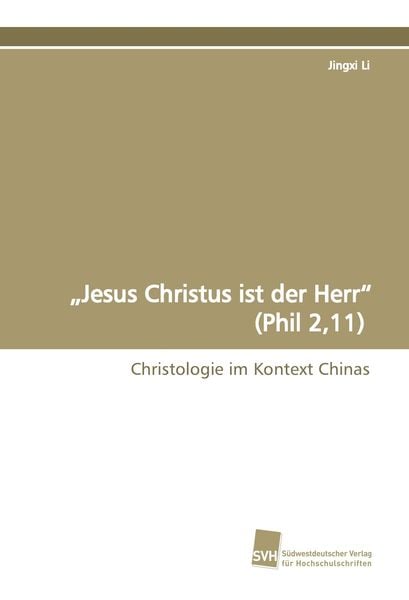 Produktbild: "Jesus Christus ist der Herr" (Phil 2,11)