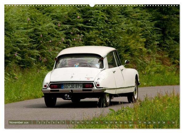 Produktbild: Citro&euml;n DS - G&ouml;ttin in wei&szlig; (hochwertiger Premium Wandkalender 2026 DIN A2 quer), Kunstdruck in Hochglanz