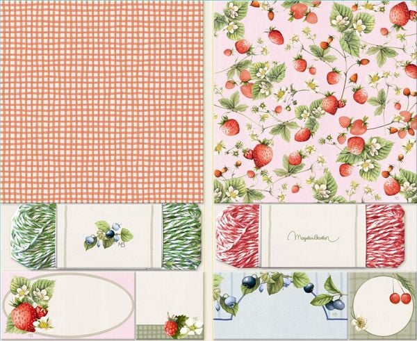 Produktbild: Marmeladen-Deko-Set - Cottage Garden