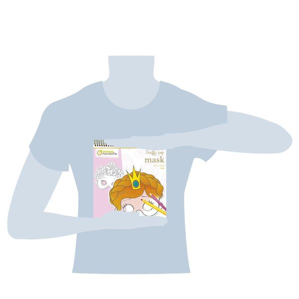 Produktbild: Graffy Pop, Maskenmalbuch M&auml;dchen