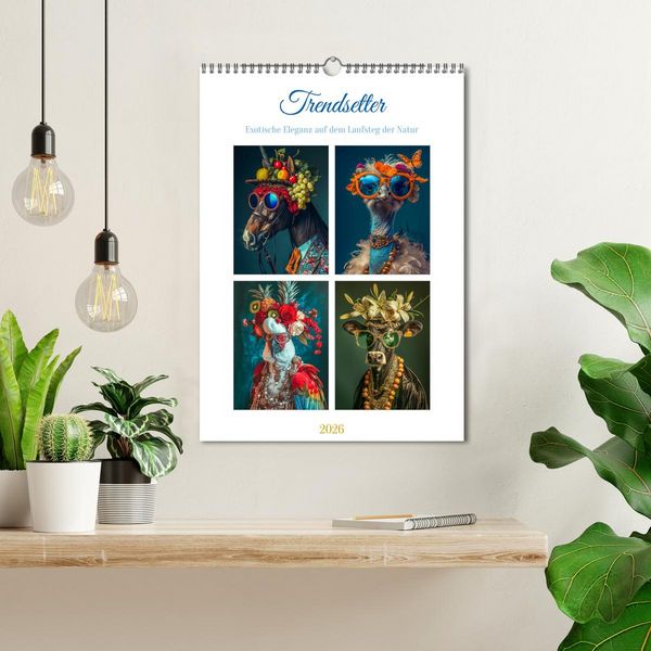 Produktbild: Trendsetter (Wandkalender 2026 DIN A3 hoch), CALVENDO Monatskalender