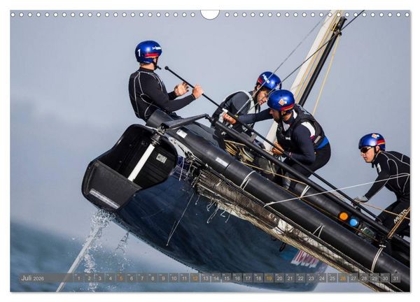 Produktbild: All In Racing - Segeln am Limit - Fotografien von Jens Hoyer (Wandkalender 2026 DIN A3 quer), CALVENDO Monatskalender