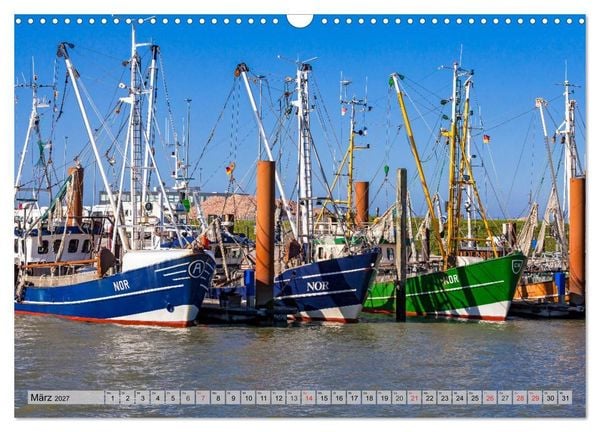 Produktbild: Norden-Norddeich. Maritime Orte mit Flair (Wandkalender 2027 DIN A3 quer), CALVENDO Monatskalender