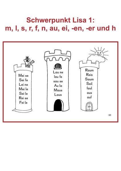 Produktbild: Lesen mit Lisa - Heft 1
