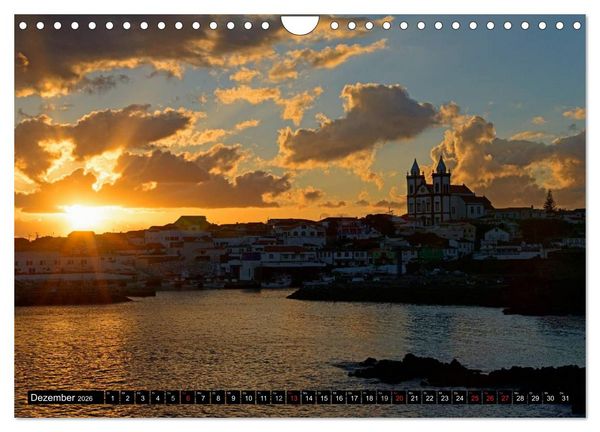 Produktbild: Perlen im Atlantik - Azoren (Wandkalender 2026 DIN A4 quer), CALVENDO Monatskalender