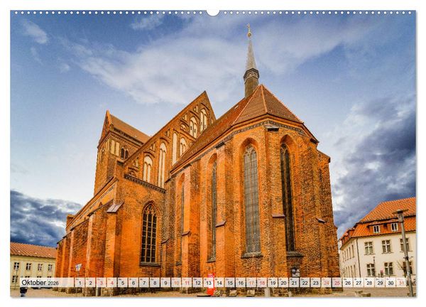 Produktbild: Perleberg Impressionen (hochwertiger Premium Wandkalender 2026 DIN A2 quer), Kunstdruck in Hochglanz