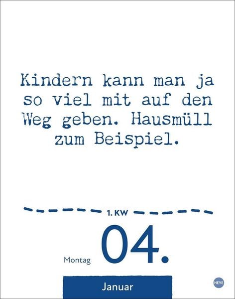 Produktbild: Dumme Spr&uuml;che f&uuml;r jeden Anlass Tagesabrei&szlig;kalender 2027
