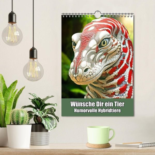 Produktbild: W&uuml;nsche Dir ein Tier &ndash; Humorvolle Hybridtiere (Wandkalender 2026 DIN A4 hoch), CALVENDO Monatskalender