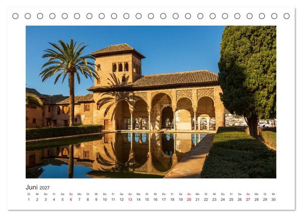 Produktbild: Pen&iacute;nsula Ib&eacute;rica (Tischkalender 2027 DIN A5 quer), CALVENDO Monatskalender