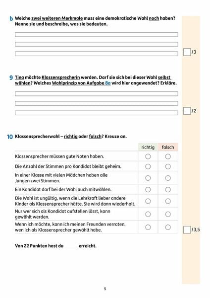 Produktbild: &Uuml;bungsheft mit Tests im Sachunterricht 3. Klasse