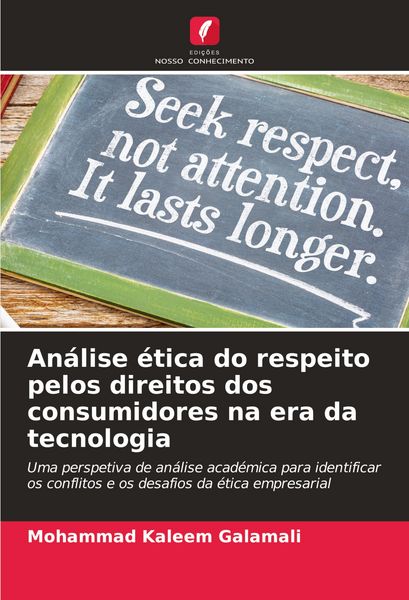 Produktbild: An&aacute;lise &eacute;tica do respeito pelos direitos dos consumidores na era da tecnologia