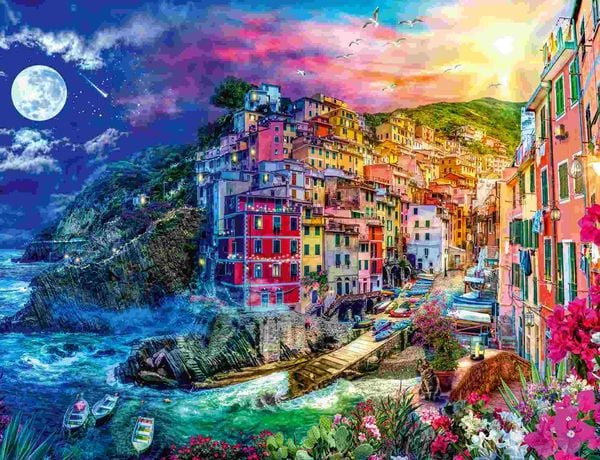 Produktbild: Erwachsenenpuzzle 2000 Teile - Farbenfrohe Cinque Terre