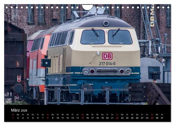 Produktbild: Erfolg einer Lokfamilie - Die V160-Baureihen (Wandkalender 2026 DIN A4 quer), CALVENDO Monatskalender