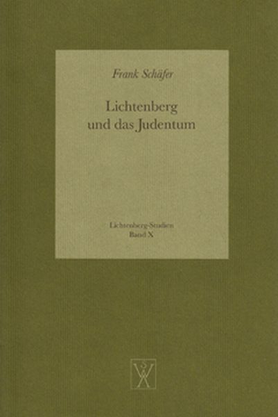 Produktbild: Lichtenberg und das Judentum