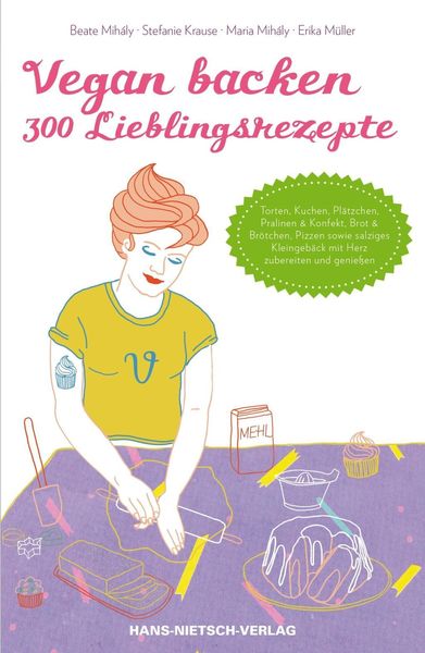 Produktbild: Vegan backen - 300 Lieblingsrezepte