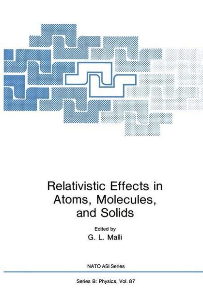 Produktbild: Relativistic Effects in Atoms, Molecules, and Solids