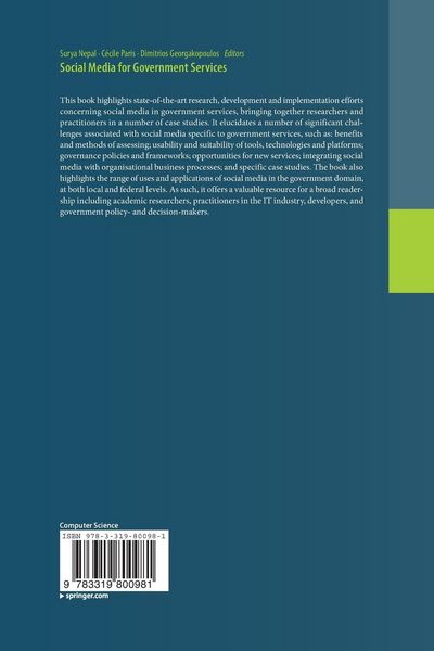 Produktbild: Social Media for Government Services