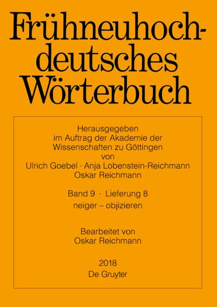 Produktbild: Neiger &ndash; objizieren