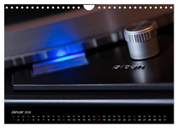 Produktbild: Vintage Turntables Made In Schwarzwald (Wandkalender 2026 DIN A4 quer), CALVENDO Monatskalender