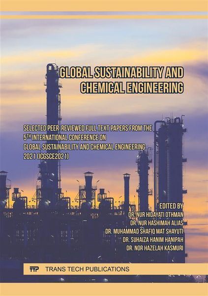 Produktbild: Global Sustainability and Chemical Engineering